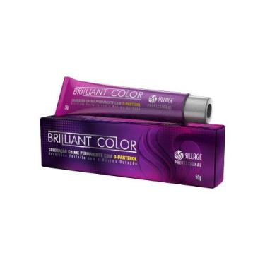Imagem de Tintura Sillage Brilliant Color 1.0 Preto 50g