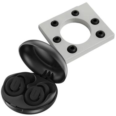 Imagem de Protetor Auricular de Silicone Moldável Tampão de Ouvido para Dormir, Natação e Banho – Anti Ruído, Reutilizável e Confortável