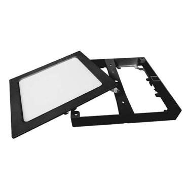 Imagem de Painel LED Plafon Sobrepor Embutir Quadrado 22 x 22 15W Luz Quente 3000K