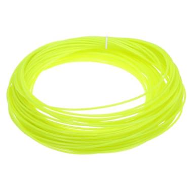Imagem de PATIKIL Kit de reparo de vime, 29,9 m 2,4 mm Material de vime sintético redondo conjunto de vime tecido de vime para artesanato DIY e confecção de cestas de tecelagem, amarelo neon