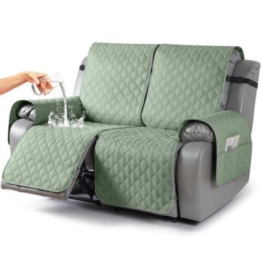 Imagem de Capa para móveis: capa de poltrona impermeável TAOCOCO, verde sálvia