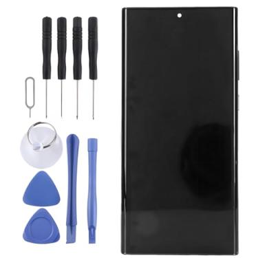 Imagem de Substituição de tela de telefone para S22 Ultra S908U W, tela OLED com moldura, dissipação de calor de cobre, kit de ferramentas de desmontagem completo incluído