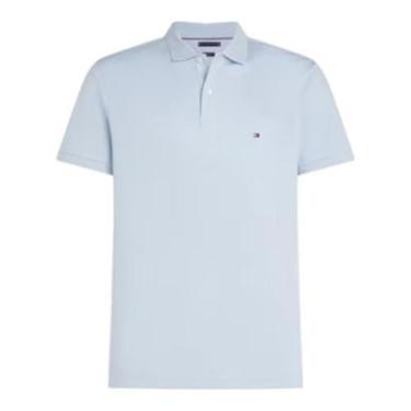 Imagem de Camisa Polo Tommy Hilfiger Liquid Cotton Cuff Slim Marinho-Masculino