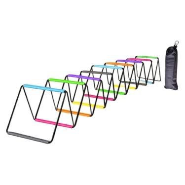 Imagem de KiBcsLic Escada de Agilidade para Futebol, Escada de Trabalho de Pés Flexível, Portátil e Multifuncional para Saltos com Obstáculos, de Velocidade para Futebol, 20 Grades, 800 Cm X 40 Cm