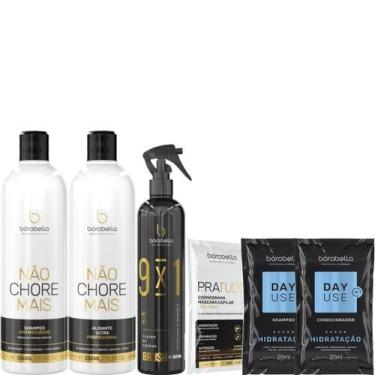 Imagem de Borabella Não Chore 2x350ml + Fluido Escova Brush 300ml