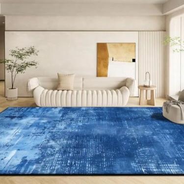 Imagem de Tapete moderno e luxuoso para sala de estar, decoração para casa, tapete grande para quarto, sala de estar, tapete de fácil limpeza (120 x 200 cm / CX046-sem fiapos-10)