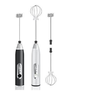 Imagem de Batedor Misturador Mixer Elétrico para Bebidas Leite Café Clara de Ovo 2 em 1