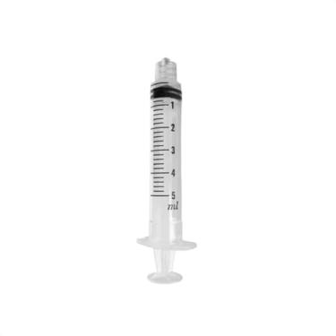 Imagem de Seringa Descartavel 5ML Sem Agulha Luer Lock Medix - Caixa Com 100 Unidades