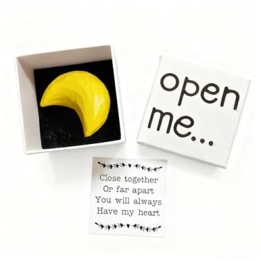 Imagem de Tileafry Presente "I Love You" para namorada, namorado, presente de coração feito à mão, presente de coração, dia dos namorados, Natal, aniversário, presentes de caixa de fósforos (estrela)