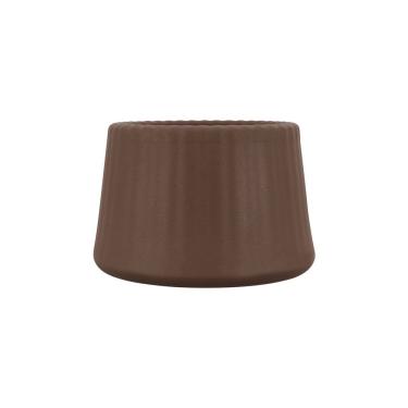 Imagem de Vaso Tramontina Lótus Em Polietileno Terracota 8,5 Cm