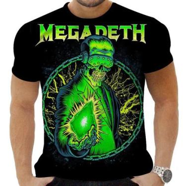 Imagem de Camiseta Camisa Personalizada Rock Metal Megadeth 21 - Obds Co, BABYLO