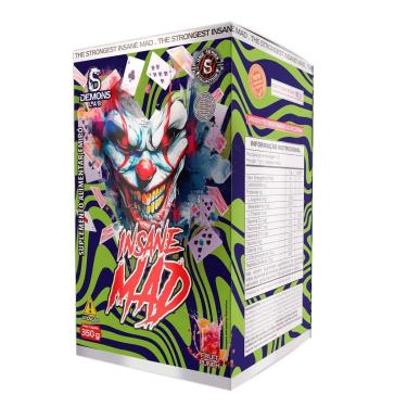 Imagem de Pré Treino Insane Mad 350g - Demons Lab-Unissex