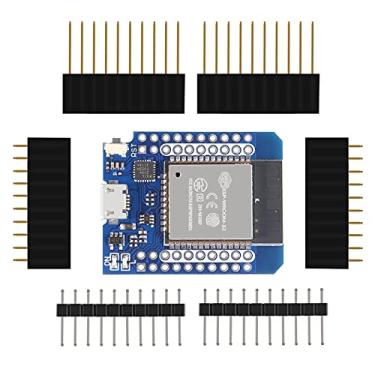 Imagem de 1 Mini NodeMCU ESP32 ESP-WROOM-32 WLAN WiFi Bluetooth IoT placa de desenvolvimento 5V compatível com Arduino