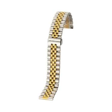 Imagem de Pulseira De Relógio Ajustável Em Aço Inoxidável 12-22mm Interface De A