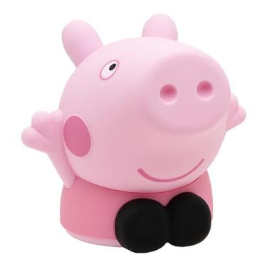 Imagem de Paladone Lâmpada de apertar Peppa Pig – Luz de mesa de pé oficialmente licenciada, decoração de sala de jogos e mercadoria para meninos e meninas, acessório de presente de luz noturna para sala de