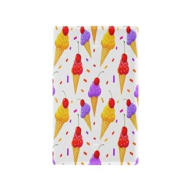 Imagem de Wassud Placa de cobertura de interruptor de luz para sorvete com cerejas decorativas para tomada placa de parede para tomadas elétricas duplex 4,53 x 2,76 polegadas