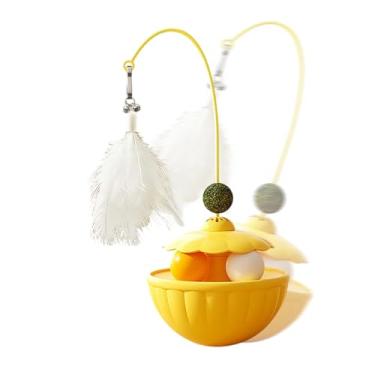 Imagem de Brinquedo Interativo Para Gatos | Varinha Automática De Estimulação Com Bolas De Catnip Que Treme,Varinha de Brincar Para Gatos | Para Gatinhos de Porte Pequeno e Médio Uso em Interior e Exterior em Q