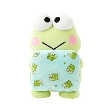 Imagem de Pelúcia com Manta Bebê Coral Fleece Turminha da Hello Kitty 100x75cm, 