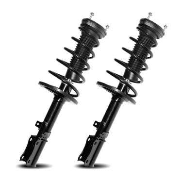 Imagem de TRIBLE SIX Par traseiro de montagem de escoras com substituição de molas helicoidais para Toyota Camry Solara Lexus ES330 2004-2006 Kit de amortecedores 172207-172208