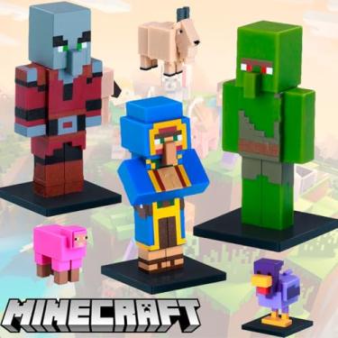 Imagem de Minecraft Mini Figure Surpresa Sortida Colecionável Original