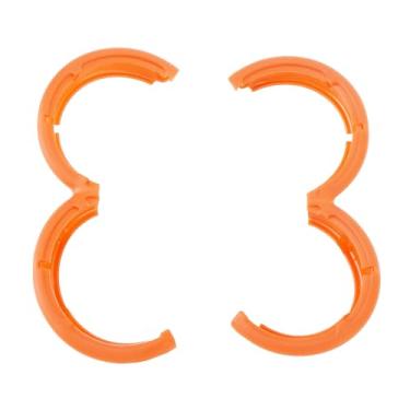 Imagem de RiToEasysports Acessórios para Drones, TPE Propeller Protetor Proptor Prop Colisão de Colisão de Impacto Anel de Proteção de Proteção para Neo (Laranja)