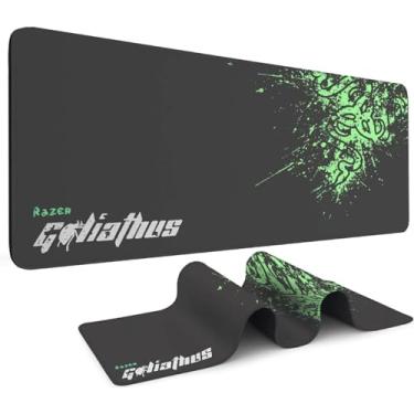 Imagem de ROG Teclado Pad Anti Derrapante Adesivo Trava Borda Tamanho Grande Jogos Escritório Uso Confortável Fácil de Limpar Manchas