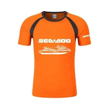 Imagem de Camiseta Masculina Estampada De Verão Sea Doo Seadoo Moto Gola Redonda