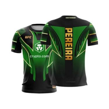 Imagem de Camiseta Masculina De Verão UFC Champion 2025 Autêntica Para Competido