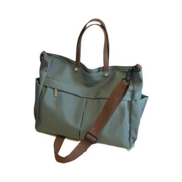 Imagem de Bolsa Tote De Nylon De Grande Capacidade Para Mulheres, Bolsa De Ombro