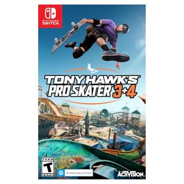 Imagem de Tony Hawk 3+4 Remastered Nintendo Switch - Standard Edition Edition