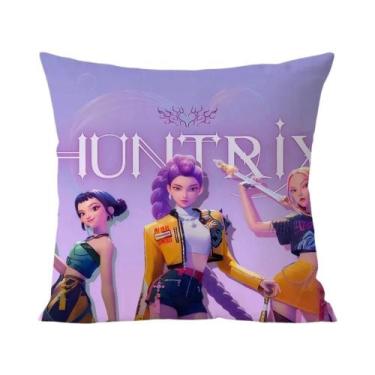 Imagem de Almofada Demon KPop Hunters capa para casa sofá sala de estar escritór