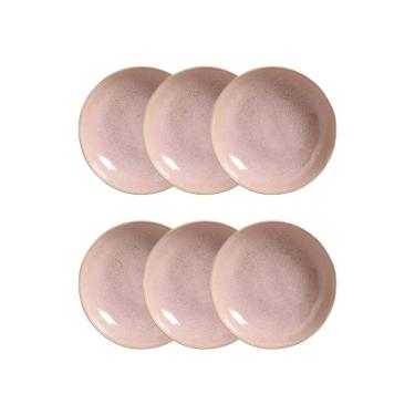 Imagem de Conjunto 6 Pratos Fundos Bio Litchi Rosa Porto Brasil Rosa Claro