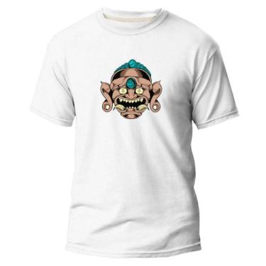 Imagem de Camiseta Básica Algodão Premium Estampa Digital Carranca DTF - Pavesi,