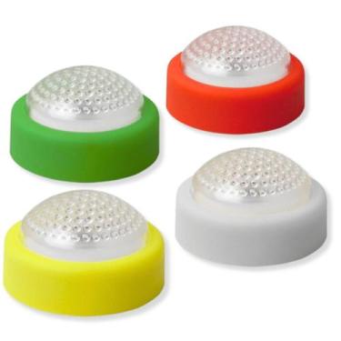 Imagem de Luminária Lâmpada LED Toque Pilhas - Mormino, Amarelo