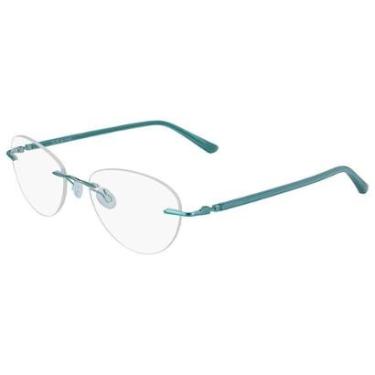 Imagem de Armação de Óculos Pure Airlock Harmony 200 300 - Verde Crystal 53-Feminino