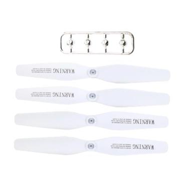 Imagem de YIJU 4 hélices para drone, acessórios para quadricóptero, leves e de alta resistência, peças de reposição para x6 ZD8-gps ZD6 x52 ZD8, Branco