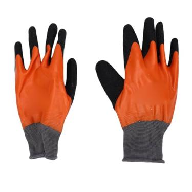 Imagem de Asixxsix 1 Par de Luvas Isolantes para Eletricista com Proteção 360 Graus, Luvas de Alta Tensão Impermeáveis ​​e Antiderrapantes de Borracha para Proteção para Trabalhos Elétricos