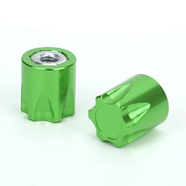 Imagem de Naroote Tampa Central do Aro da Roda Resistente Em Liga de Alumínio para Carro Axial SCX10 Tamiya RC, 4pcs M4 Nut Fit, Compacto e Leve para Entusiastas de Carros de Controle Remoto (#4)