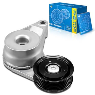 Imagem de PHILTOP Conjunto tensor de correia com polia para Hyundai Elantra, Tucson, Kona, Elantra GT, Veloster, Kia Soul, Forte, Seltos, Forte5, OEM # 39420,252812E355
