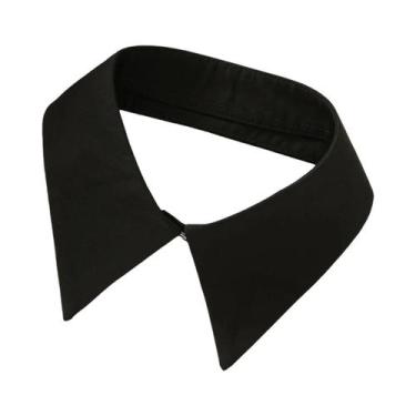 Imagem de Camisa De Chiffon Feminina Com Gola Falsa, Decoração Versátil Com Laço