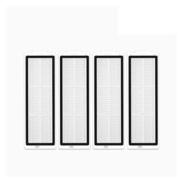 Imagem de Compatible With Xiaomi Robot Vacuum X20 Pro / D102GL Vacuum Parts Accessories Main Roller Side Brush Hepa Filter Mop Cloth Dust Bag(Light yellow)