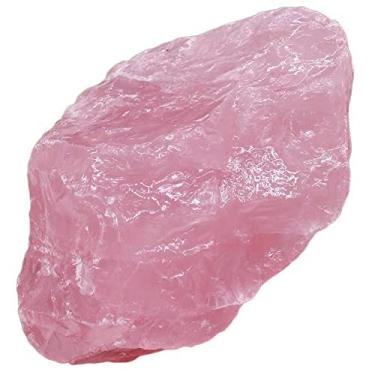 Imagem de Pedras de quartzo rosa natural em forma de quartzo para decoração de aquário de amostras de rocha (tamanho : 400-500g)