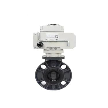 Imagem de DN50 2 polegadas DN65 DN80 DN100 10.2 cm válvula borboleta elétrica (DN100)