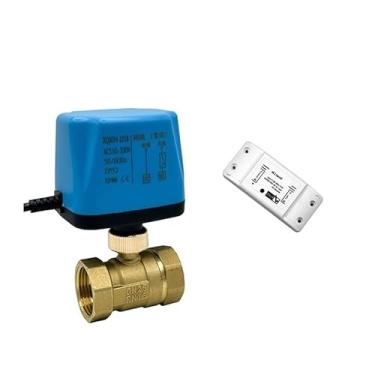 Imagem de Interruptor inteligente válvula de esfera motorizada sincronismo AC220V água válvula de esfera inteligente WWECCQIJ(DN25)