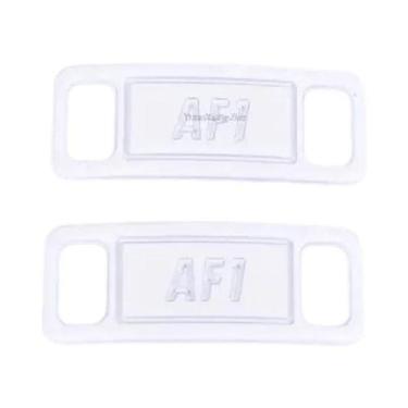 Imagem de Charms De Sapato Em Diamante AF1, Fivelas De Cadarço De Moda, Decoraçõ