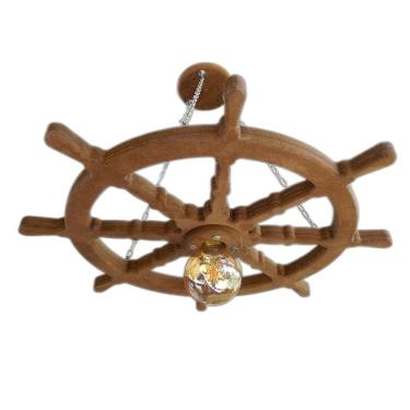 Imagem de Kit 4 Lustre Luminária Pendente 65Cm Leme De Navio 1B