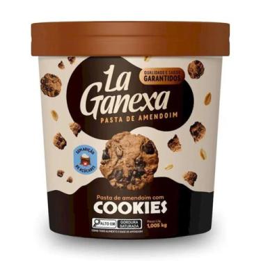 Imagem de Pasta de amendoim cookies cream 1kg - La Ganexa