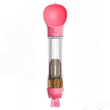 Imagem de Garrafa de água multifuncional para cães Holapet 300mL portátil - J-On