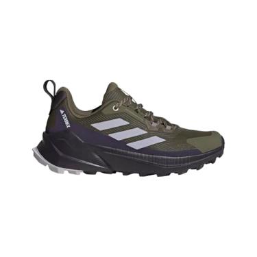 Imagem de adidas Tênis de caminhada feminino Terrex Trailmaker 2, Olive Strata/Silver Dawn/Preloved Fig, 36