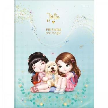 Imagem de Caderno Brochurao Grande 80fl Jolie Capas Sortidas - Tilibra